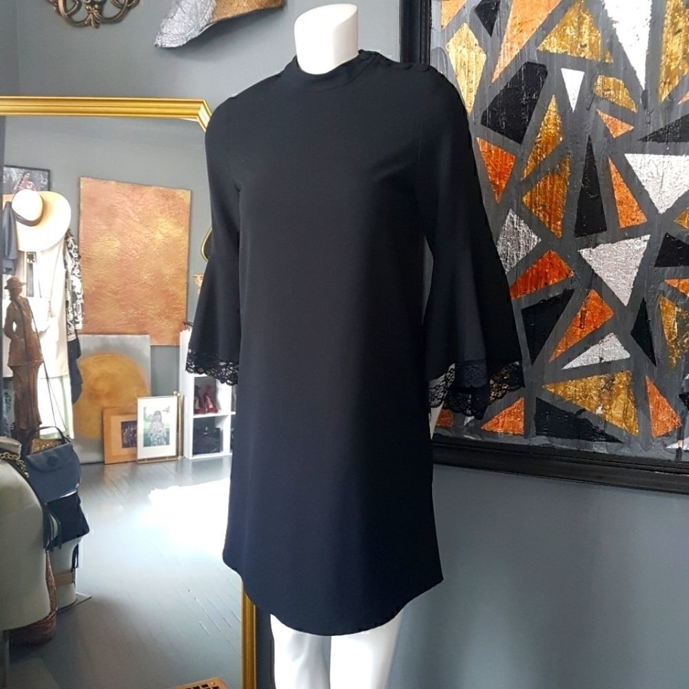 Zara Black Mini Dress 